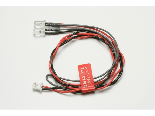 Tamiya 53911 - LED Light - 5mm - RED (1 pair)
