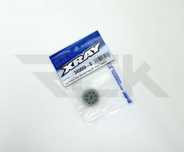 XRAY 345889-G - RX8 - Tuning Graphite Riemenrad - 29T Front Side - Low Friction - GRAPHITE