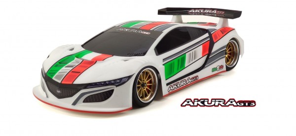 Mon-tech 021-003 - Akura GT3 - 1:10 Touring Body - 190mm