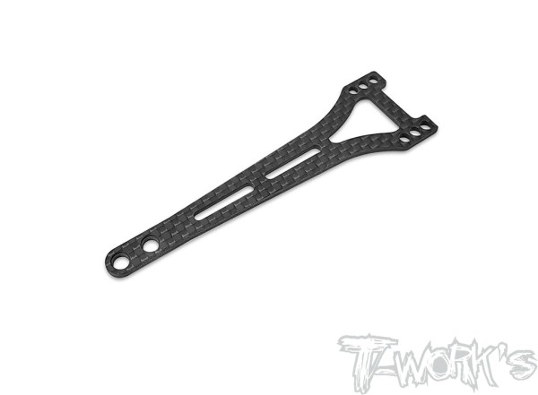 T-Work's TE-X4-H-2 - Carbon Oberdeck - hinten - V2 (soft) - für XRAY X4