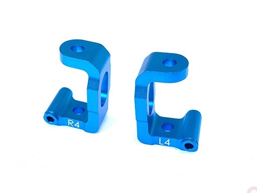 Square SDI-136B - DF-03 - Aluminium C-Hubs - 4° - Blau (1 Paar)