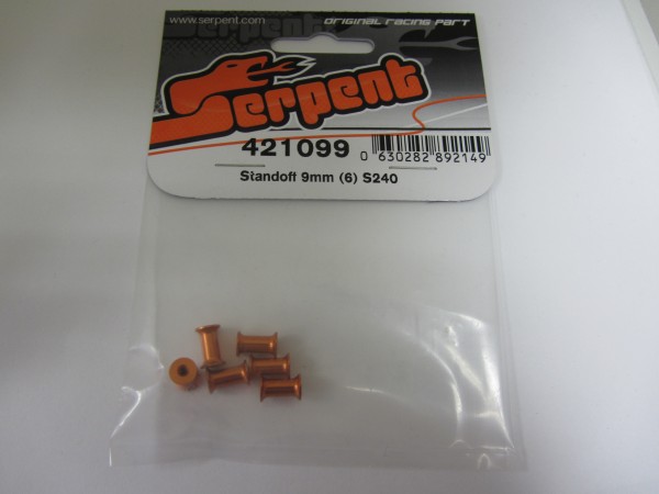 Serpent 421099 - S240 '21 - Standoff 9mm (6 pieces)