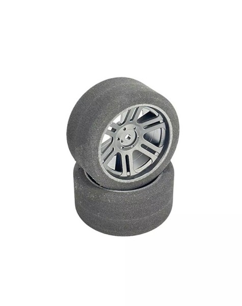 Hot Race Tires - 1:10 Tourenwagen breit - 235mm - Moosgummi Reifen - vorne - 35 Shore (2 Stück)