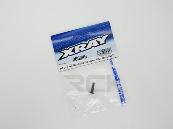 XRAY 305345 - X4F 2024 - Federstahl SCS Radachse - hinten (1 Stück)