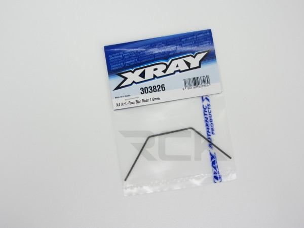 XRAY 303826 - X4 - Anti-Roll Bar Rear - 1.6mm