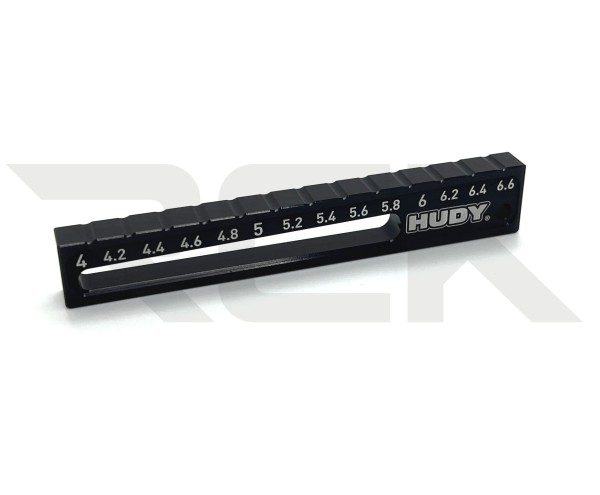 HUDY 107714 - ULTRA-FINE CHASSIS DROOP GAUGE 4.0-6.6MM
