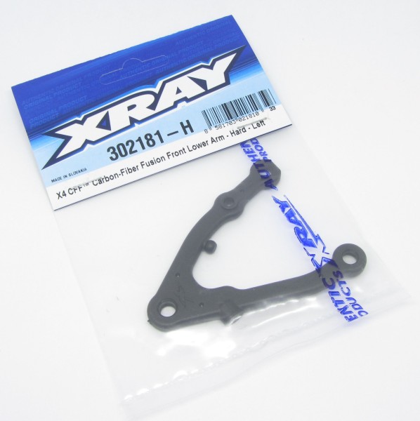 XRAY 302181-H - X4 - CFF Lower Suspension Arm - front left - HARD (1 pc)