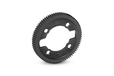 XRAY 375780 - X1 / X12 / X10 - Gear Diff - Spur Gear - 64 pitch - 80T