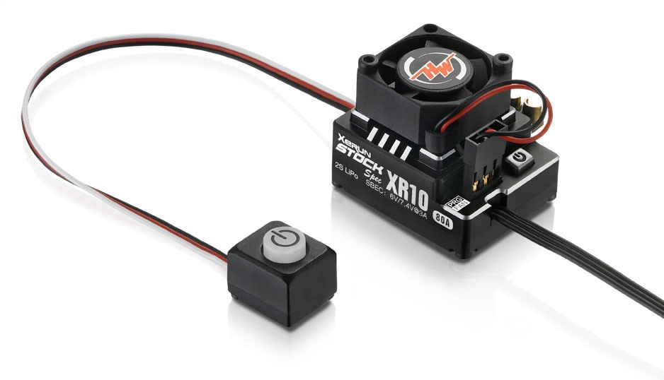 Hobbywing 30112401 - Xerun XR10 Stock Spec - 80A Brushless ESC