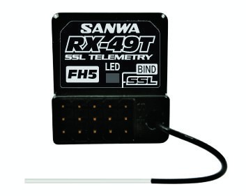 SANWA 107A41433A - RX-49T Receiver - FH5 - 4 ch
