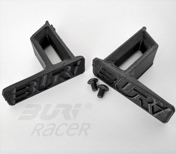 BURI Racer E22216-P - E2.2 - Flexible Karosserieführung - für Deltaplastik 962 (3D Druck) (2 Stück)