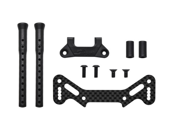 Serpent 401997 - X20 2023 - Bumper Set Carbon