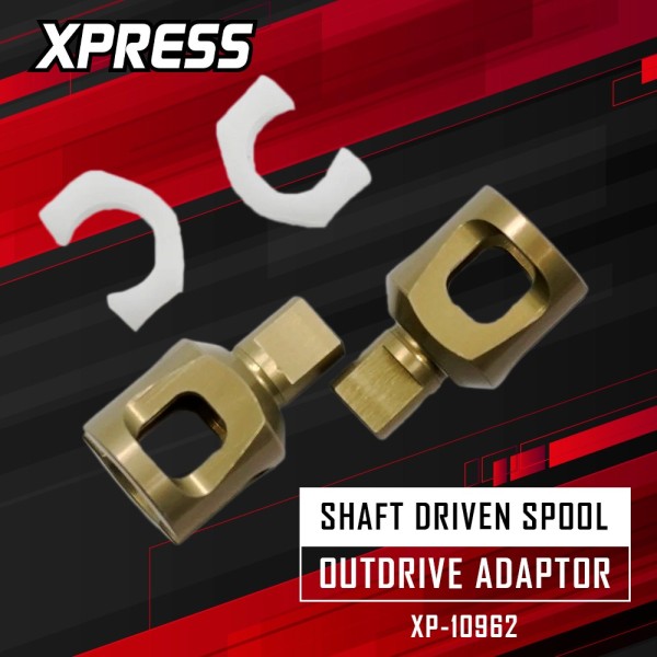 XPRESS 10962 - AT1 - Alu Shaft Driven Solid Axle Cup (2 pcs)