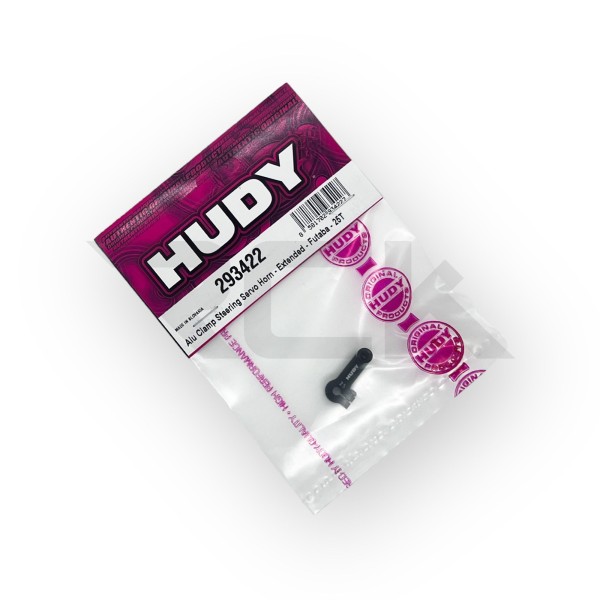 HUDY 293422 - Alu Clamp Servo Horn - Futaba - extended - 25T