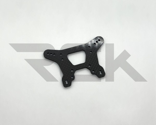 XRAY 362087 - XT4 2023 - Graphite Shock Tower for HS Bulkhead - Front - 3.5mm