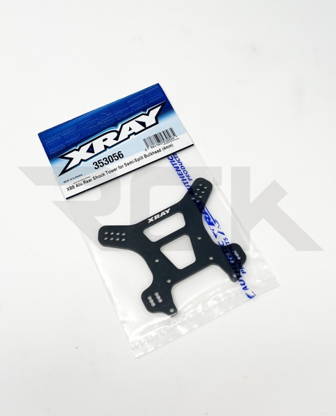 XRAY 353056 - XB8 2023 - Alu Rear Shock Tower for Semi-Split Bulkhead 4mm