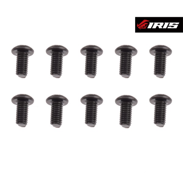 Iris 82014 - Screws - Button Head Screw - M3x6mm (10 pcs)