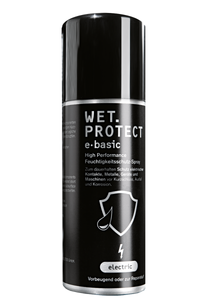 Wet Protect - e-basic Schutz Spray - schützt Elektronik vor Wasser - 200ml Dose