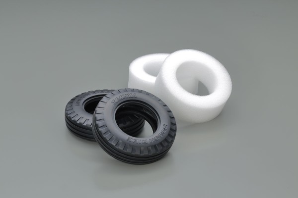 Tamiya 51716 - BB-01 / BBX - Rough Ride - Front Tires (2 pcs)