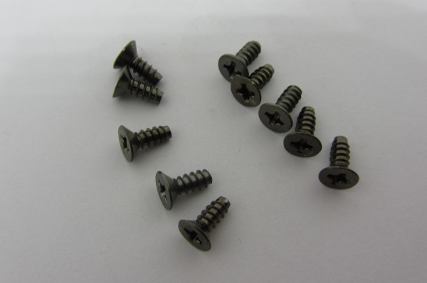 Tamiya 9805887 - TT-02B - Senkkopfschrauben - 3x8mm (10 Stück)