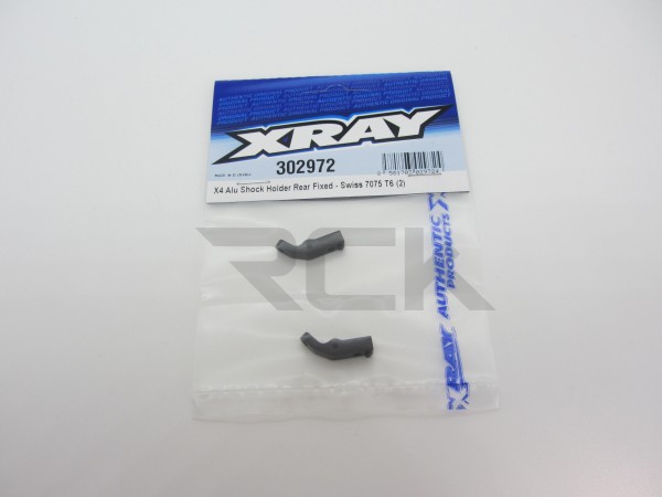 XRAY 302972 - X4 2024 - Alu Dämpferhalter hinten - fix (2 Stück)