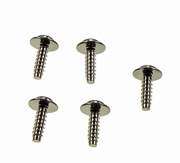 Tamiya 9805662 - TT-02B - Schrauben 3x10mm mit Flansch (5 Stück)