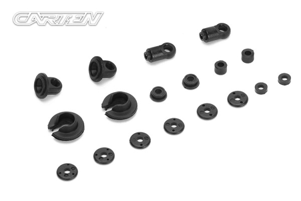 CARTEN NBA223 - M210 / T410 - Composite Shock Parts (for 2 Shocks)