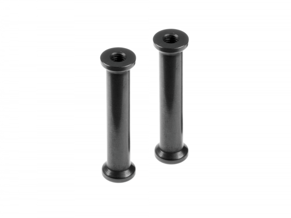 XRAY 376363-K - X10 2022 - Alu Antenna Holder Mount 28.5mm - Black (2pcs)