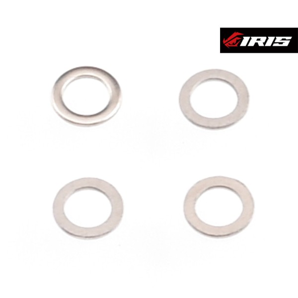 Iris 85014 - Iris ONE - Stahl Shims - 3x6x0.5mm (4 Stück)