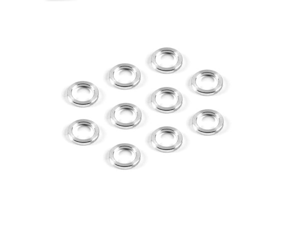 XRAY 322270 - XB2 2022 - Alu Shim 5x7x1.0mm - for Alu C-Hub Set (10 pcs)