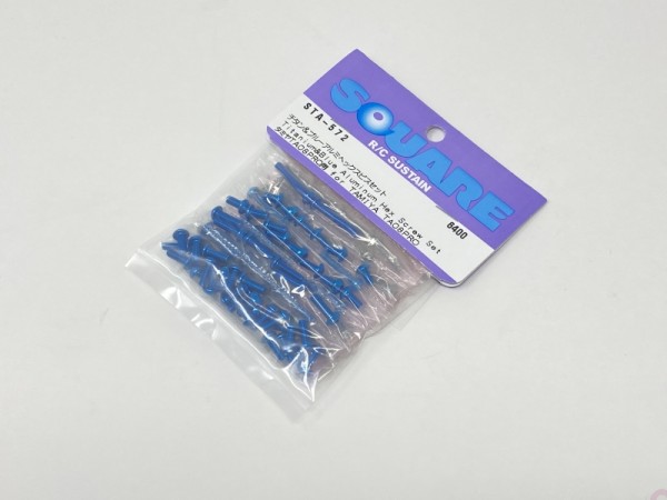 Square STA-572 - Tamiya TA-08 Pro - Alloy- & Titanium Screw Set (92 Screws)