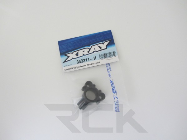 XRAY 343311-H - RX8 2023 - Kunststoff Radträger Heck für Aero Disc - Hart