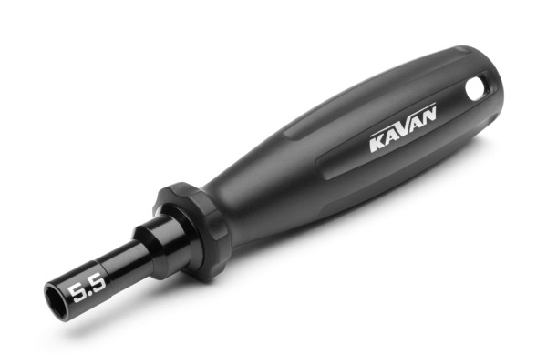 KAVAN KAV758 - Schraubendreher mit Kunststoffgriff - 5.5mm Steckschlüssel