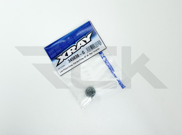 XRAY 345838-G - RX8 - Tuning Graphite Riemenrad - 18T Side - Low Friction - GRAPHITE