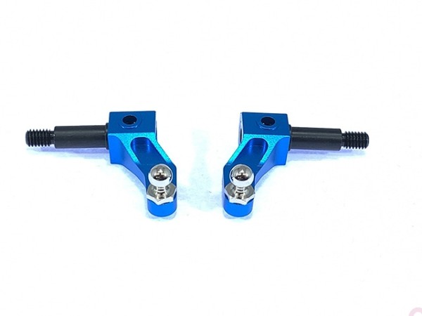 Square SFC-435B - Tamiya F103/F104 - Aluminum Upright - Blue (2 pcs)