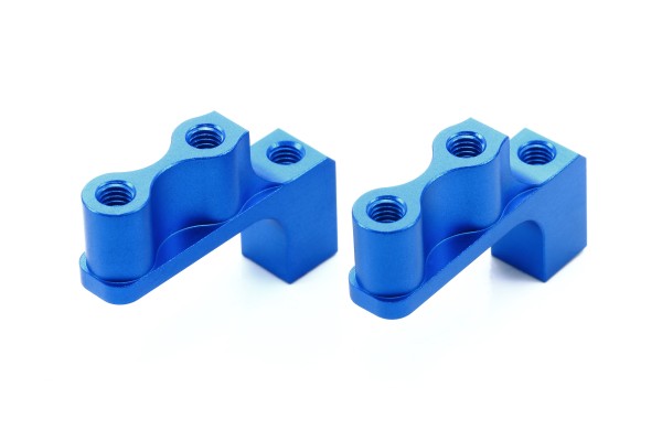 Tamiya 22030 - TD4 - Alu Servo Mount Stays - BLUE