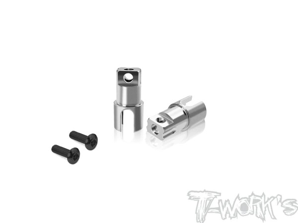 T-Work's TP-179-X4-24 - Titan Diff Mitnehmer - für XRAY X4 2024 (2 Stück)