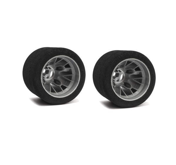 Hot Race Tires - 1:10 PanCar Moosgummi Reifen - hinten - 32 Shore (2 Stück)