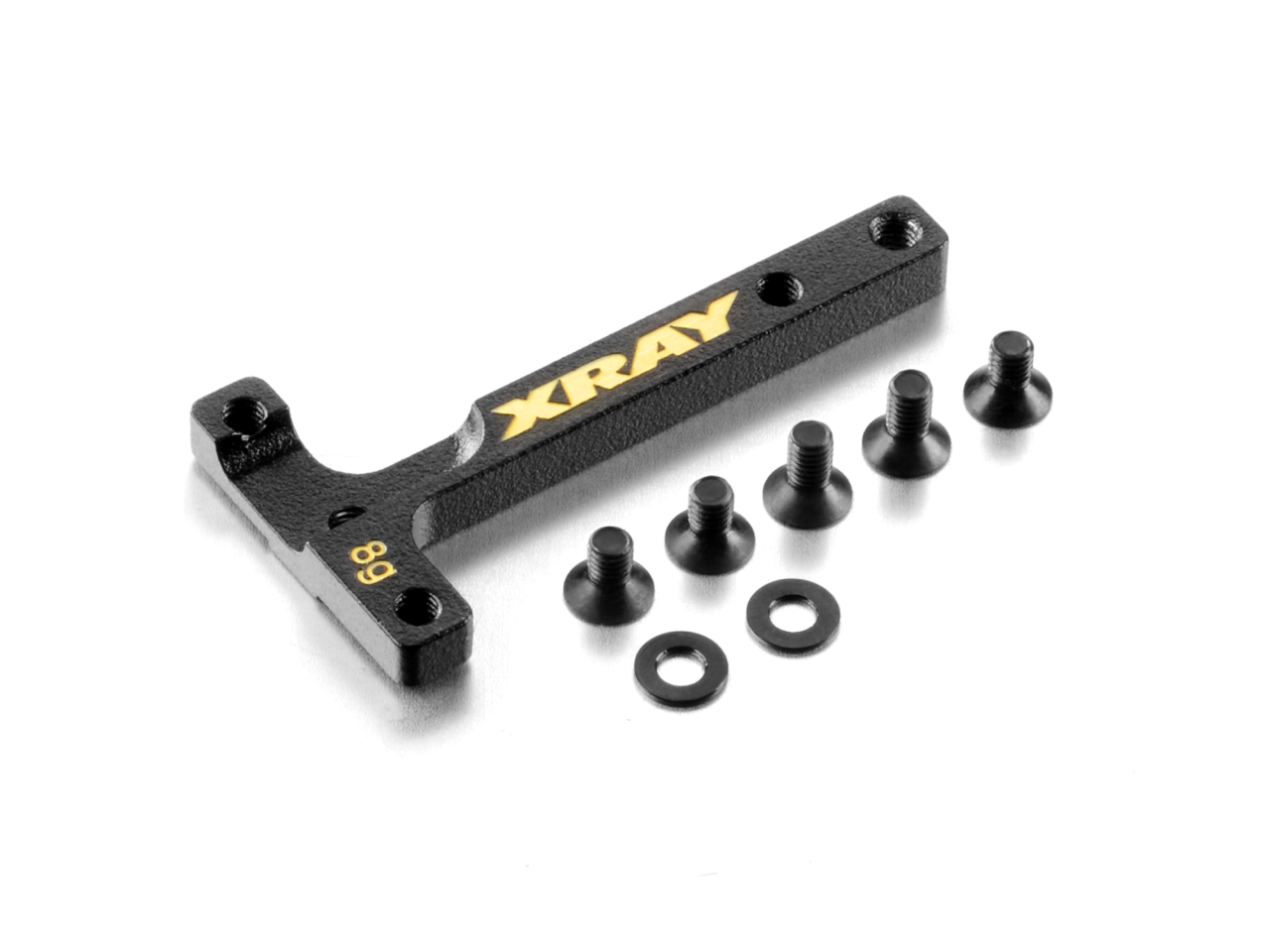 XRAY 303767 - X4 - Brass Chassis T-Brace - 8g