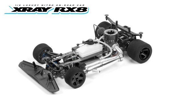 XRAY 340009 - RX8 2023 - 1/8 Nitro Onroad Car Kit