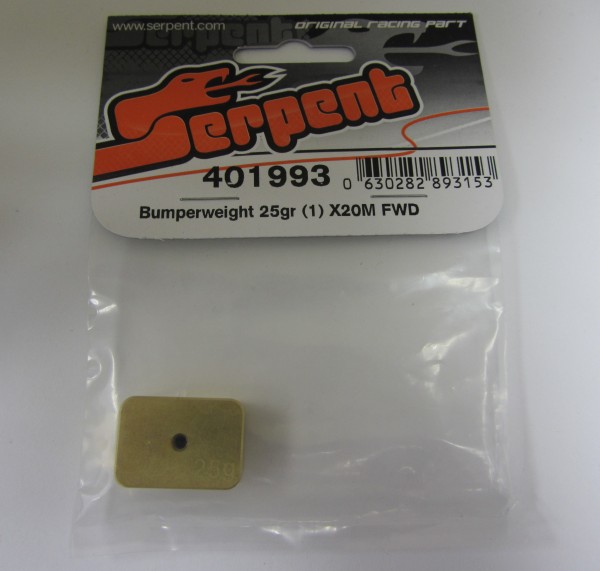 Serpent 401993 - X20 Mini - Rammer Gewicht 25g