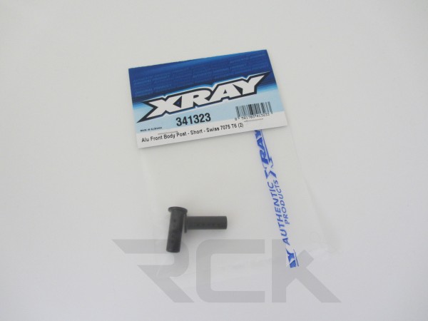 XRAY 341323 - RX8 2023 - Alu Front Karosserie Pfosten - kurz (2 Stk)