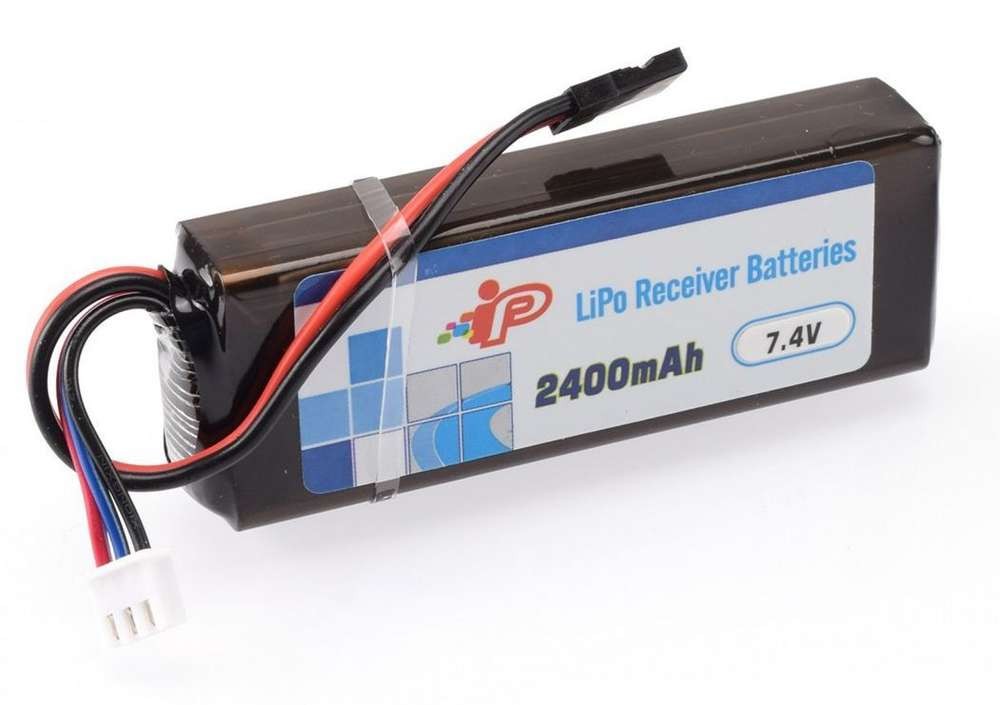 Intellect IP-752880-2S-SQ - RX Softcase - 7.4V - 2400mAh - 2S LiPo Battery - Receiver