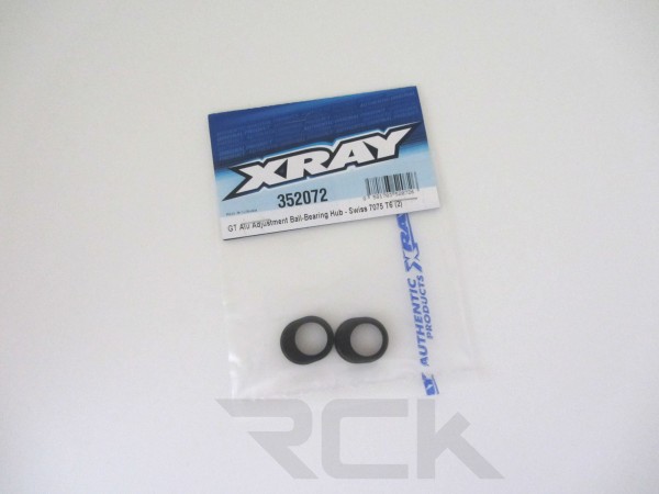 XRAY 352072 - GTXE 2023 - Alu Adjustment Ball-Bearing Hub - Swiss 7075 T6 (2 pcs)