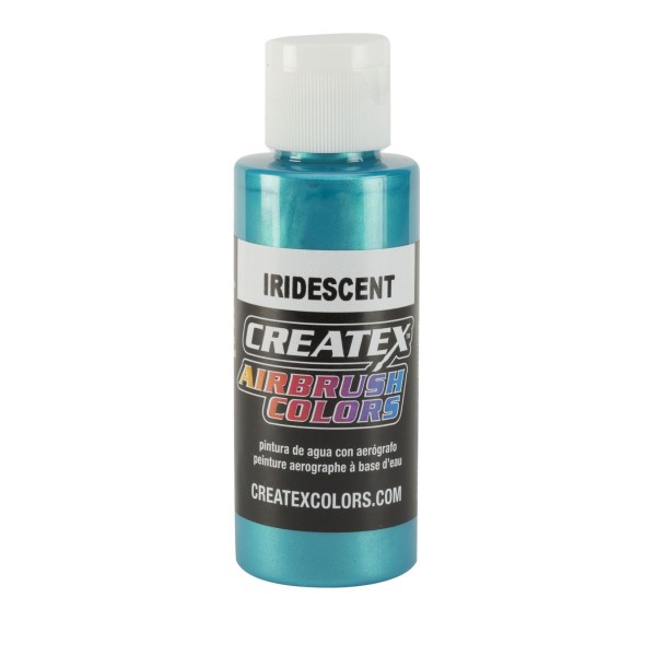 Createx 5504 - Airbrush Colors - Airbrush Paint - IRIDESCENT TURQUOISE - 60ml