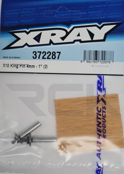 XRAY 372287 - X10 2022 - King Pin 4mm - 1° (2 Stück)