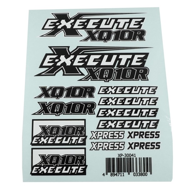 XPRESS 30041 - XQ10R - Decal Sheet - 150x105mm