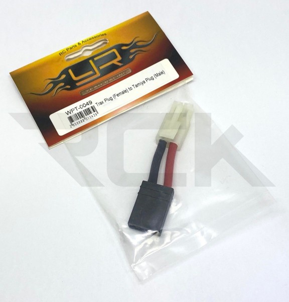 Yeah Racing WPT-0049 - Adapter Wire - Trax Plug (F) / Tamiya Plug (M)