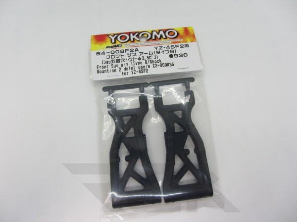 Yokomo S4-008F2A - YZ-4SF2 - Front Suspension Arm - Type B / 2 Hole / 3.5 Pin (1 pair)