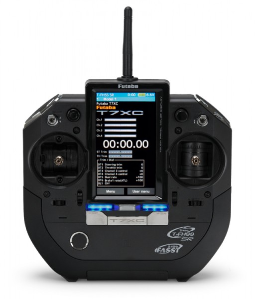 Futaba - T7XC - 2.4 GHz Transmitter incl. R334SBS Receiver - Stick Type